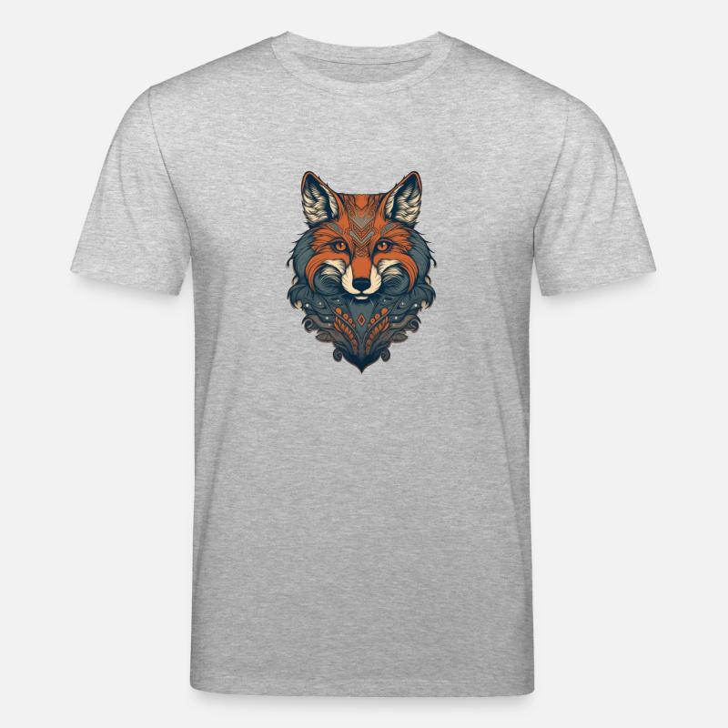 Fuchs - Stanley/Stella Unisex Bio-T-Shirt CREATOR - Grau meliert