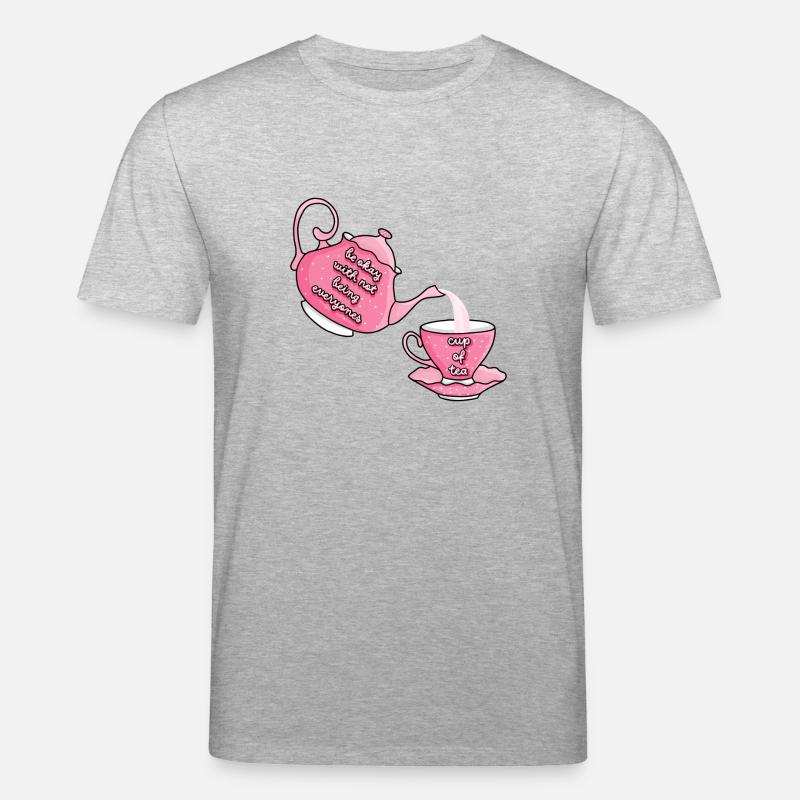 Sprüche Tee - Stanley/Stella Unisex Bio-T-Shirt CREATOR  - Grau meliert