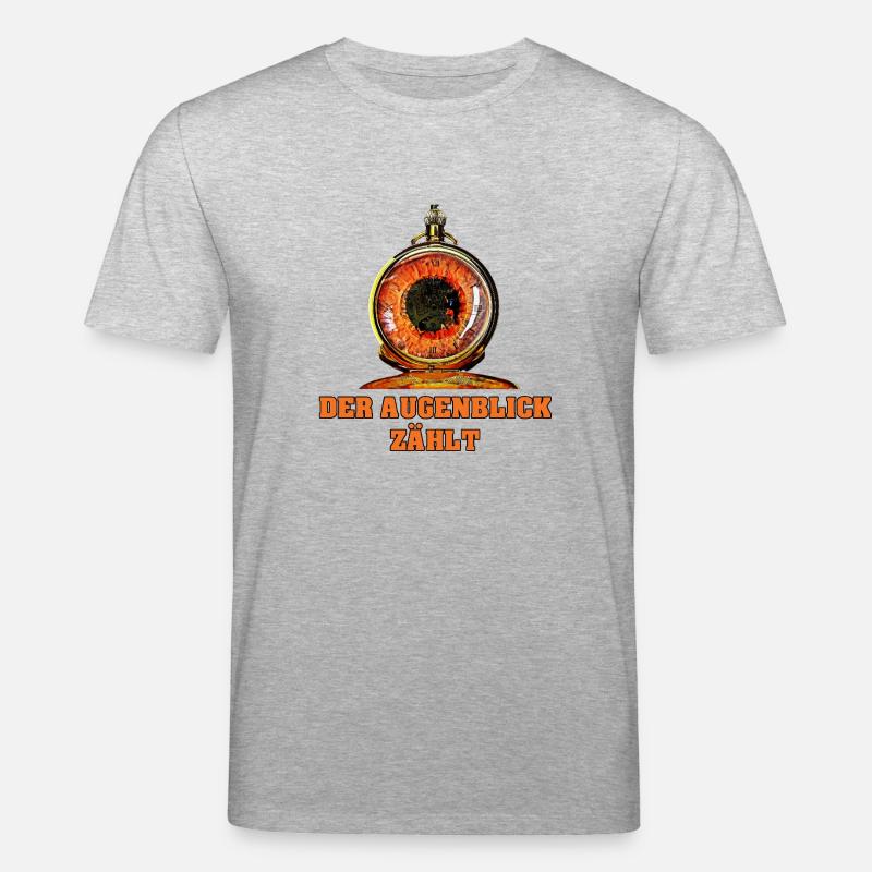 L’instant compte - T-shirt bio CREATOR Stanley/Stella Unisexe - gris chiné