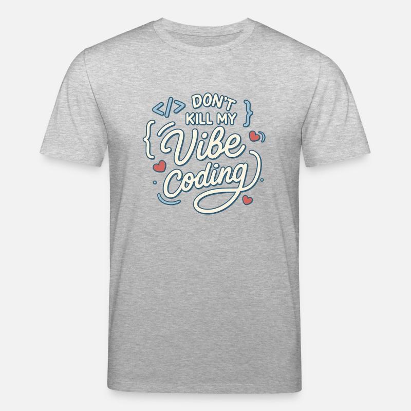 Vibe coding - T-shirt bio CREATOR Stanley/Stella Unisexe - gris chiné