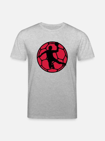 Handball - Stanley/Stella CREATOR Unisex Organic T-Shirt - heather grey