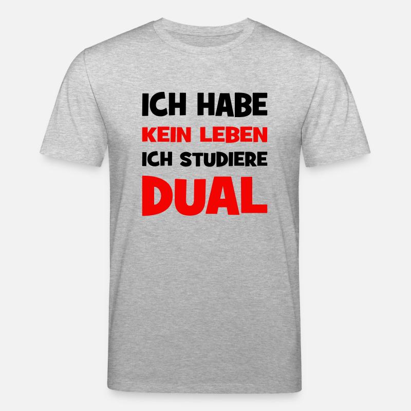 Duales Studium - Stanley/Stella Unisex Bio-T-Shirt CREATOR  - Grau meliert