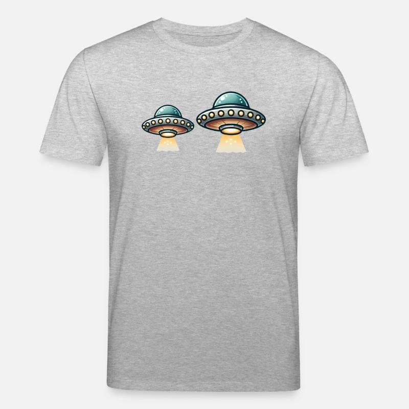 ufo 2 - Stanley/Stella Unisex Bio-T-Shirt CREATOR  - Grau meliert