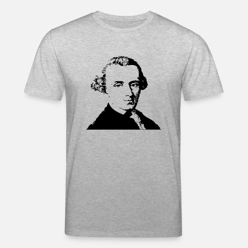 Immanuel Kant 2 - Stanley/Stella Unisex Bio-T-Shirt CREATOR  - Grau meliert