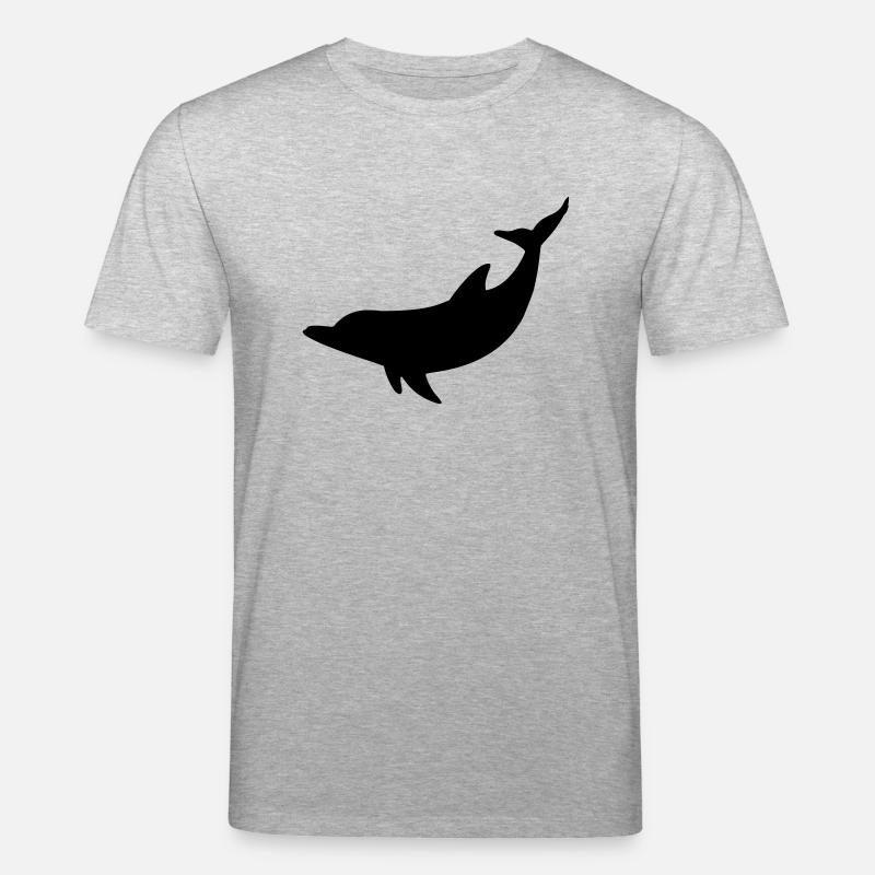 Delfin - Stanley/Stella Unisex Bio-T-Shirt CREATOR  - Grau meliert