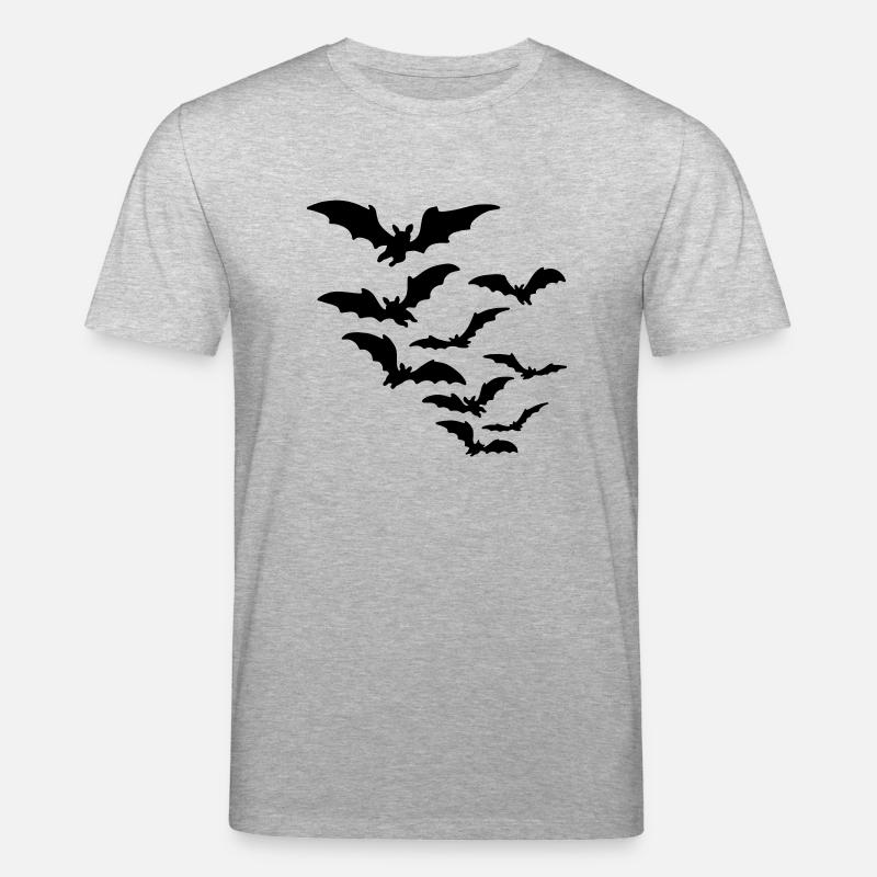 fledermaus - Stanley/Stella Unisex Bio-T-Shirt CREATOR  - Grau meliert