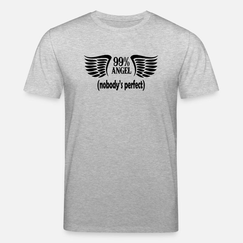 99% Engel - Stanley/Stella Unisex Bio-T-Shirt CREATOR  - Grau meliert