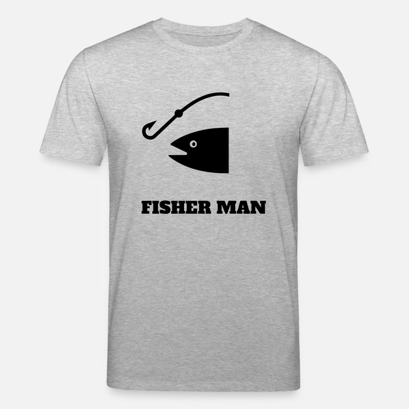 FISHER MAN - Stanley/Stella Unisex Bio-T-Shirt CREATOR  - Grau meliert