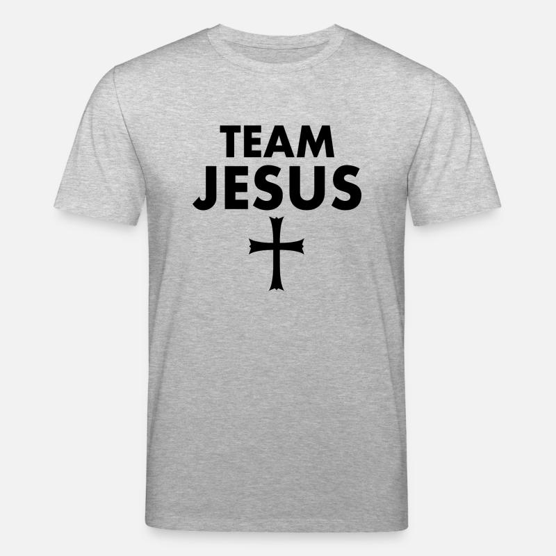 Team jesus - Stanley/Stella Unisex Bio-T-Shirt CREATOR  - Grau meliert