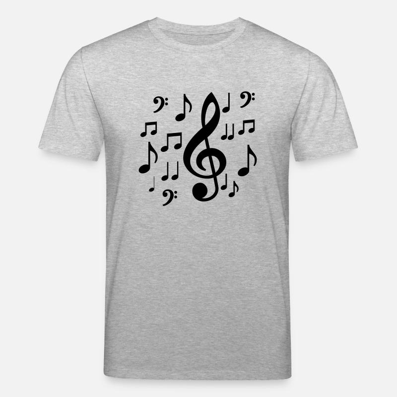 noten - Stanley/Stella Unisex Bio-T-Shirt CREATOR  - Grau meliert