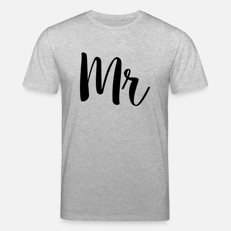 mr simple - Stanley/Stella Unisex Bio-T-Shirt CREATOR  - Grau meliert