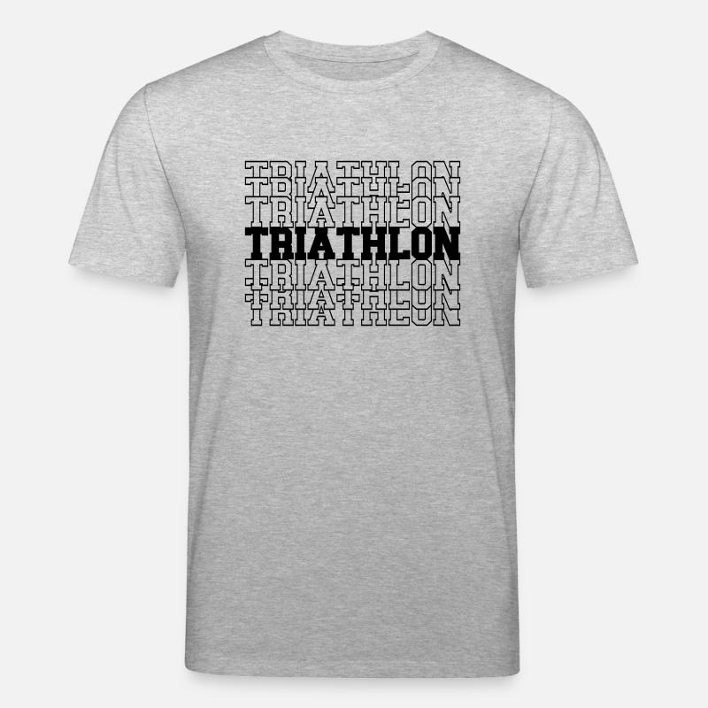 Triathlon - Stanley/Stella Unisex Bio-T-Shirt CREATOR  - Grau meliert