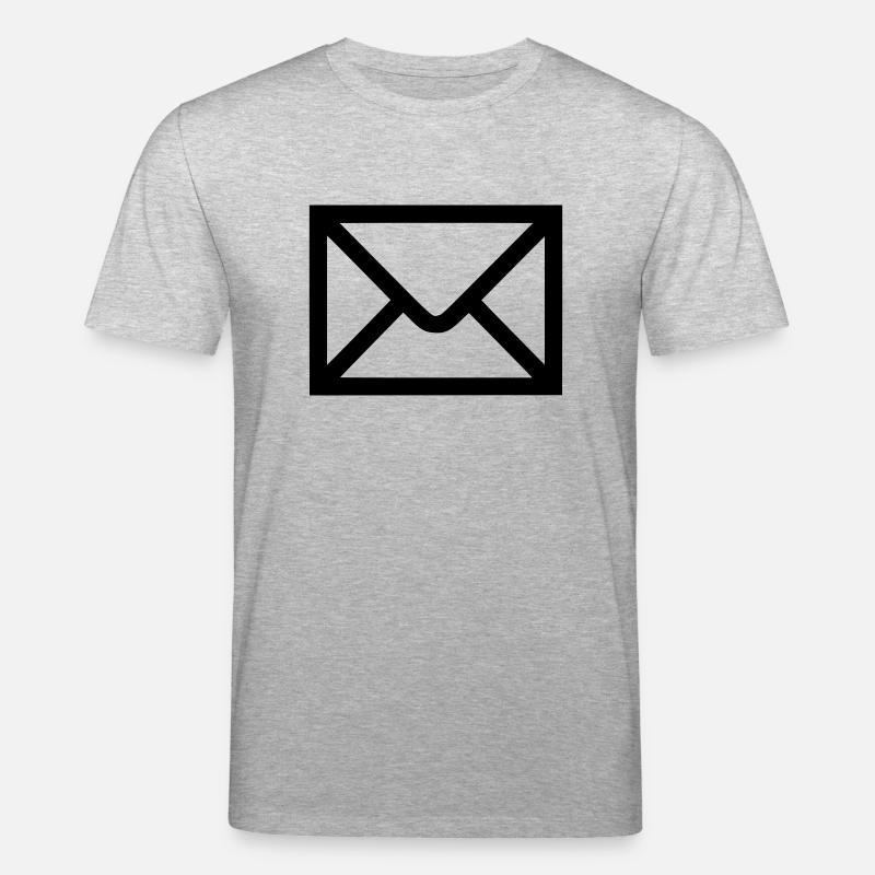 Brief - Post - Email - Stanley/Stella Unisex Bio-T-Shirt CREATOR  - Grau meliert