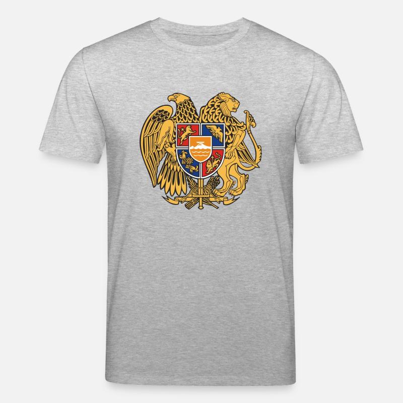 Armenia Emblem - Stanley/Stella Unisex Bio-T-Shirt CREATOR  - Grau meliert
