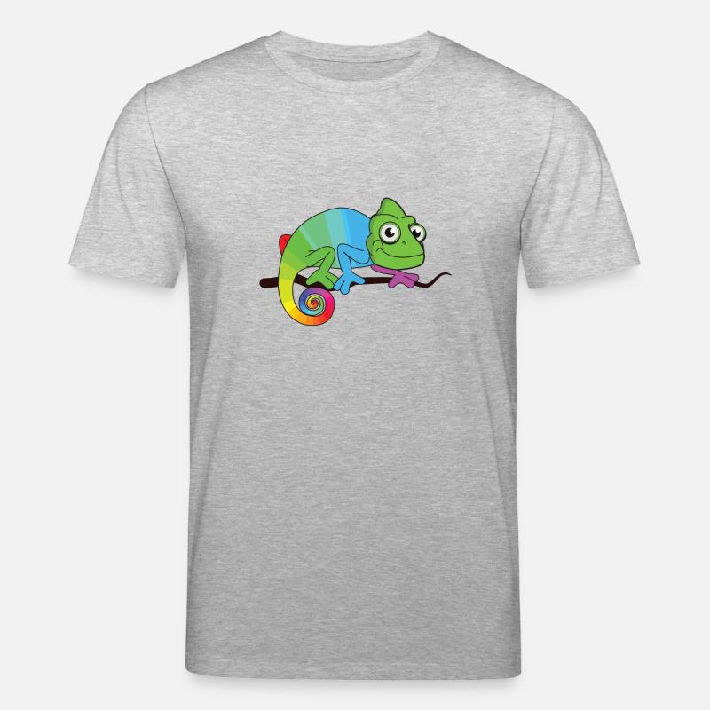 Chamäleon - Stanley/Stella Unisex Bio-T-Shirt CREATOR  - Grau meliert