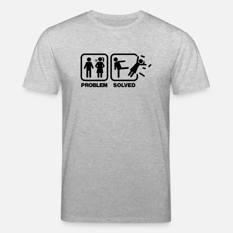 problem solved - T-shirt bio CREATOR Stanley/Stella Unisexe - gris chiné