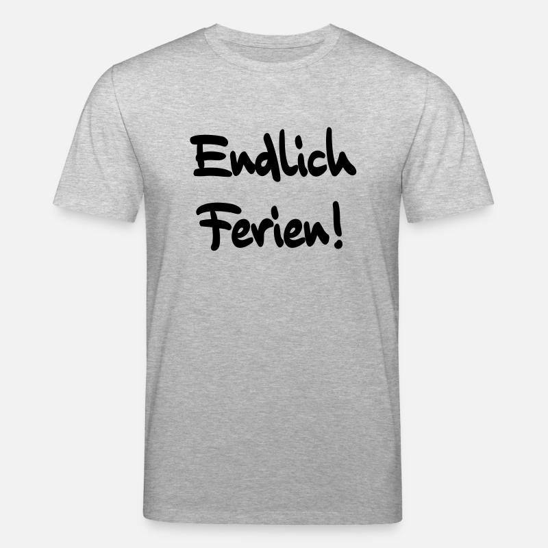 ferien - Stanley/Stella Unisex Bio-T-Shirt CREATOR - Grau meliert