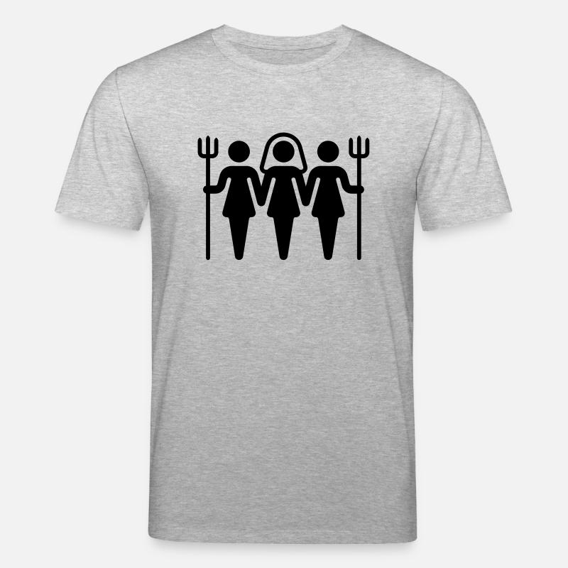 Brideguard (no text) - Stanley/Stella Unisex Bio-T-Shirt CREATOR  - Grau meliert