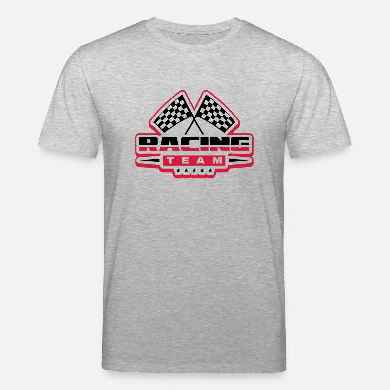 racing_team_ro2 - Stanley/Stella Unisex Bio-T-Shirt CREATOR  - Grau meliert