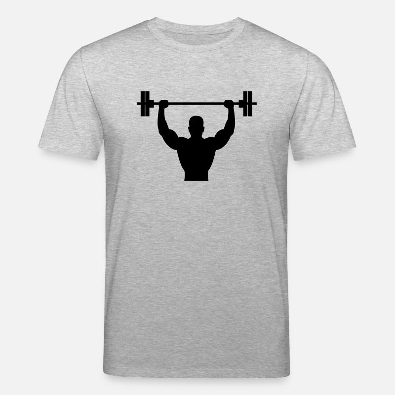 bodybuilder - T-shirt bio CREATOR Stanley/Stella Unisexe - gris chiné