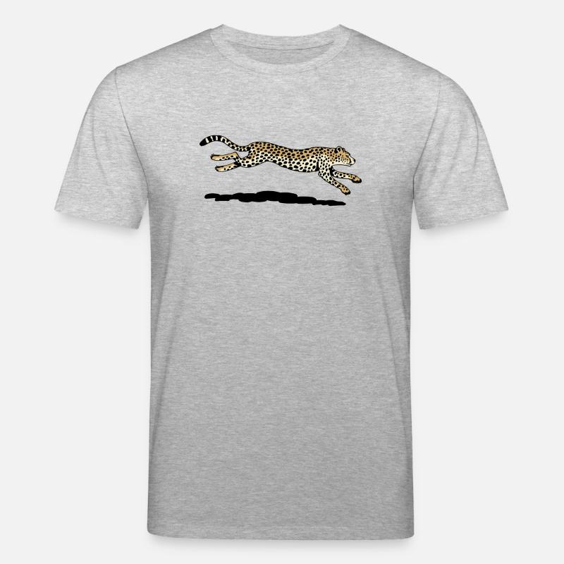 Gepard - Stanley/Stella Unisex Bio-T-Shirt CREATOR  - Grau meliert