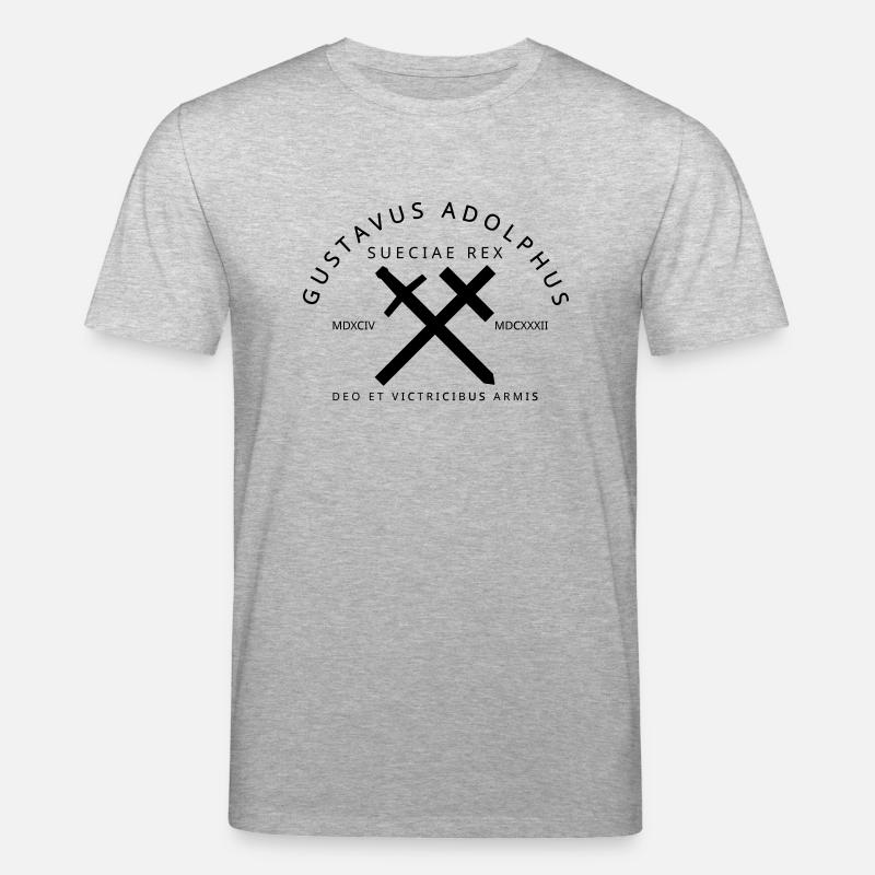 Gustav Adolf - Stanley/Stella Unisex Bio-T-Shirt CREATOR  - Grau meliert