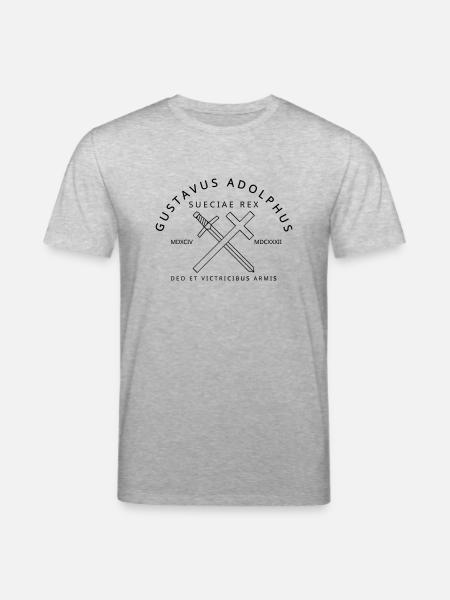 Gustav Adolf - Stanley/Stella Unisex Bio-T-Shirt CREATOR  - Grau meliert