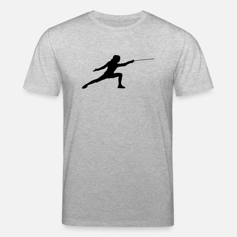 Fechten - Stanley/Stella Unisex Bio-T-Shirt CREATOR  - Grau meliert