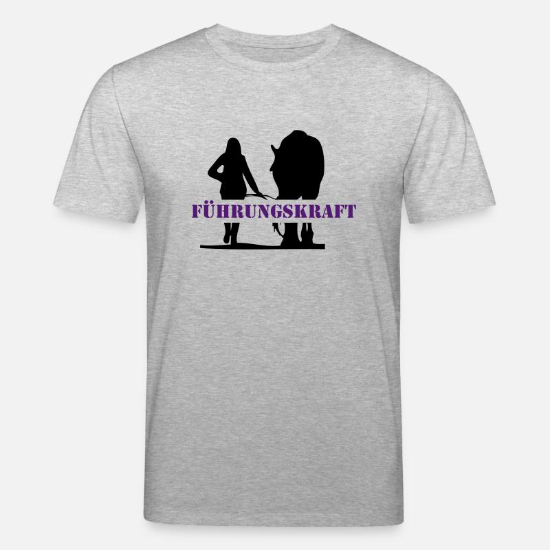 Pferd - Stanley/Stella Unisex Bio-T-Shirt CREATOR  - Grau meliert