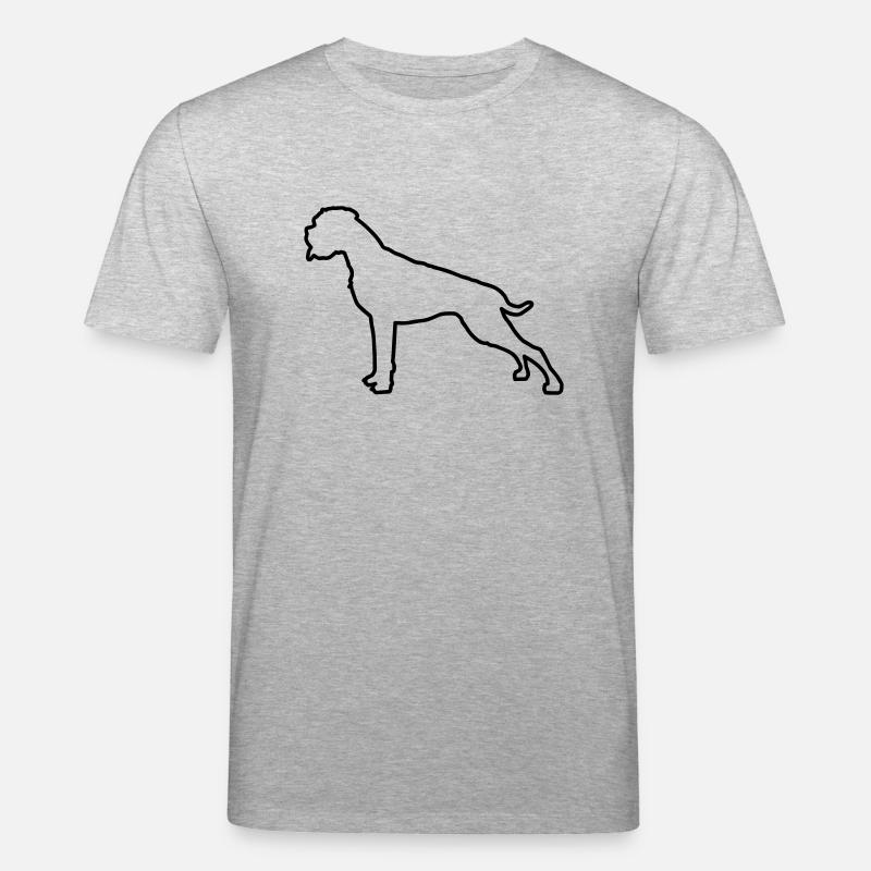 Plan Boxer - T-shirt bio CREATOR Stanley/Stella Unisexe - gris chiné