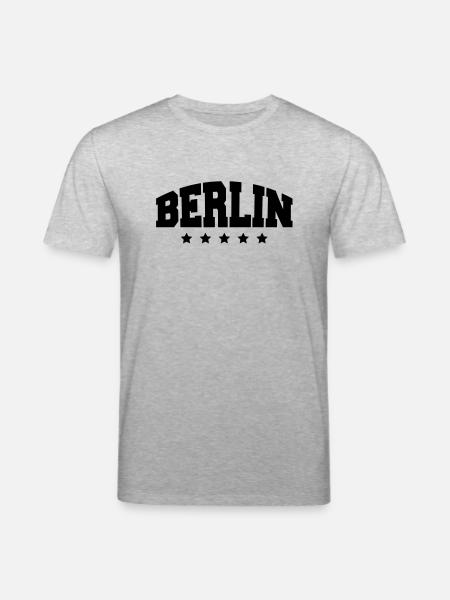 berlin_af1 - T-shirt bio CREATOR Stanley/Stella Unisexe - gris chiné