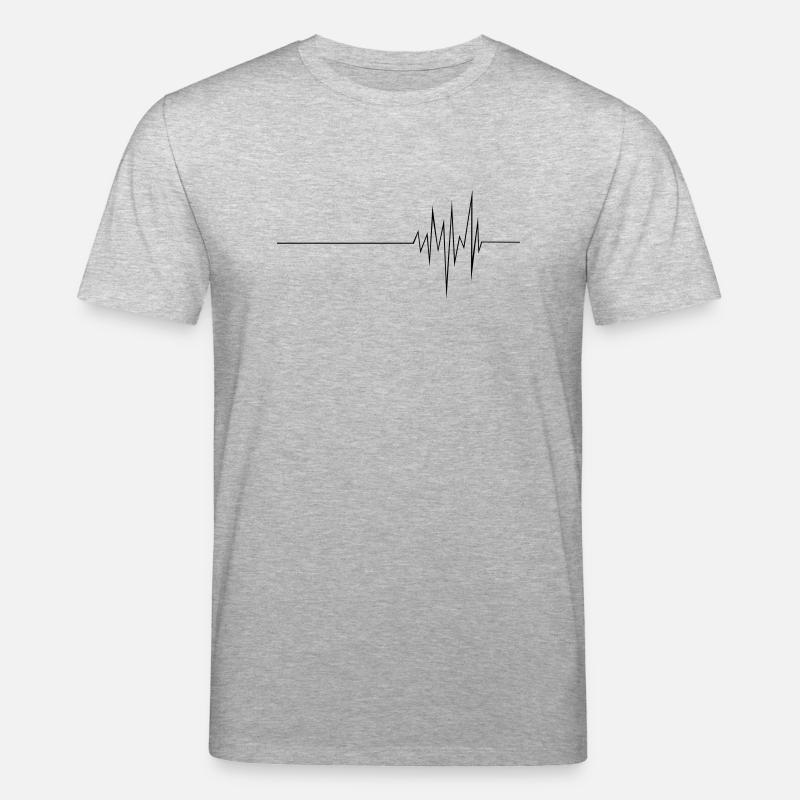 ECG (md) - T-shirt bio CREATOR Stanley/Stella Unisexe - gris chiné