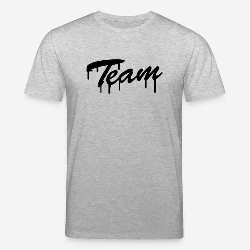 Team Graffiti - T-shirt bio CREATOR Stanley/Stella Unisexe - gris chiné