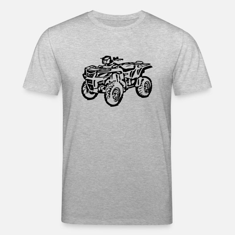 quadkq - Stanley/Stella Unisex Bio-T-Shirt CREATOR  - Grau meliert