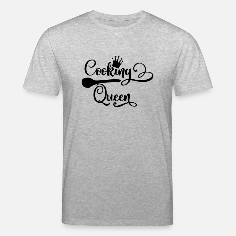 cooking_queen - T-shirt bio CREATOR Stanley/Stella Unisexe - gris chiné