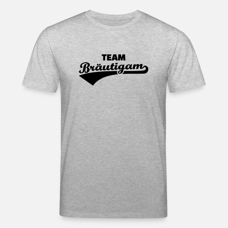 Team Bräutigam - Stanley/Stella Unisex Bio-T-Shirt CREATOR - Grau meliert