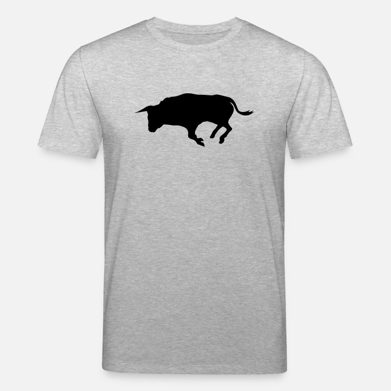 stier - Stanley/Stella Unisex Bio-T-Shirt CREATOR  - Grau meliert