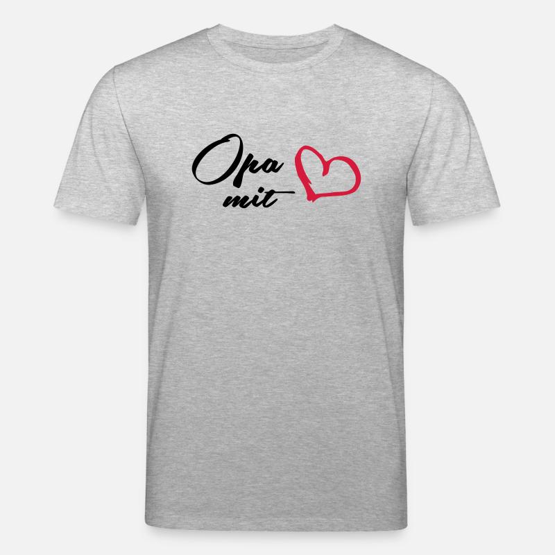 Opa - Stanley/Stella Unisex Bio-T-Shirt CREATOR  - Grau meliert