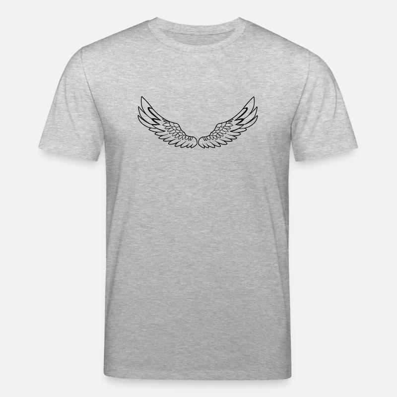 White Wings de - Stanley/Stella Unisex Bio-T-Shirt CREATOR  - Grau meliert