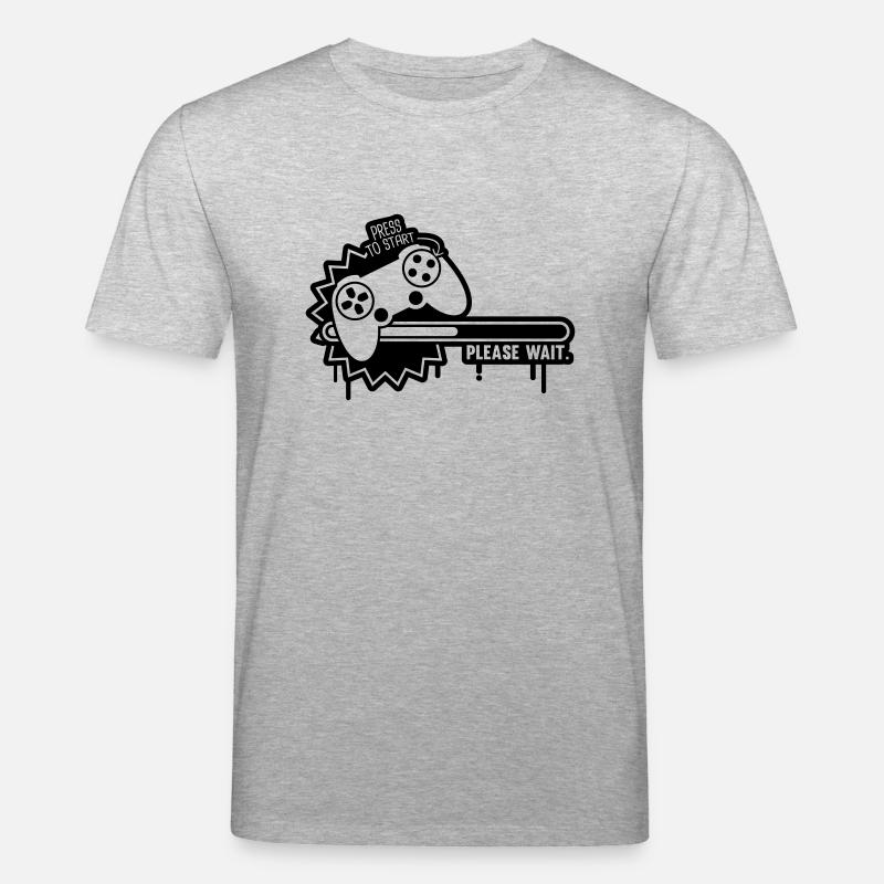 _loading_2_f1 - Stanley/Stella Unisex Bio-T-Shirt CREATOR  - Grau meliert