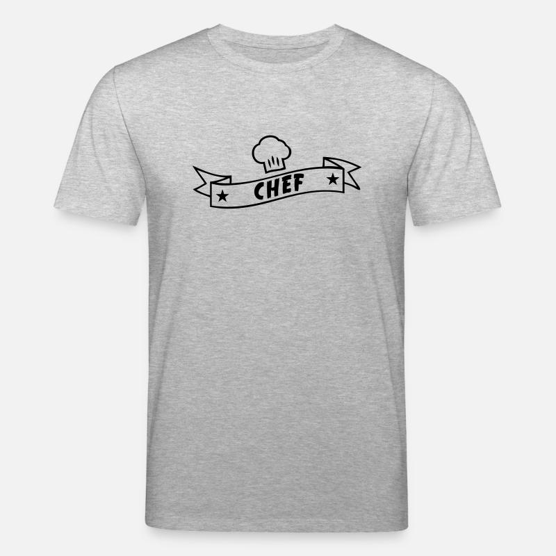 Chef - Stanley/Stella Unisex Bio-T-Shirt CREATOR  - Grau meliert