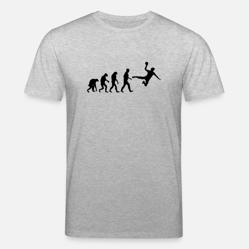 handball evolution hand-ball - T-shirt bio CREATOR Stanley/Stella Unisexe - gris chiné