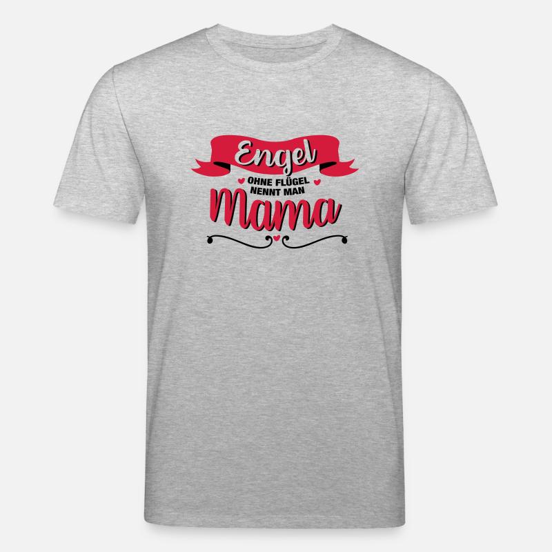 Engel Mama - Stanley/Stella Unisex Bio-T-Shirt CREATOR  - Grau meliert