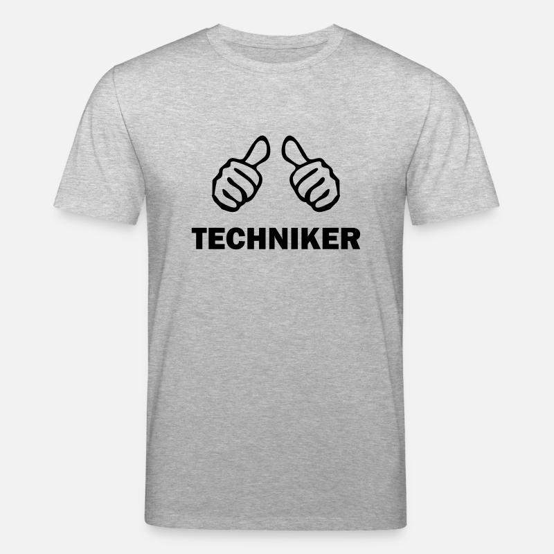 techniker - Stanley/Stella Unisex Bio-T-Shirt CREATOR  - Grau meliert