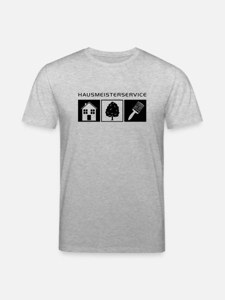 Hausmeisterservice - Stanley/Stella Unisex Bio-T-Shirt CREATOR - Grau meliert