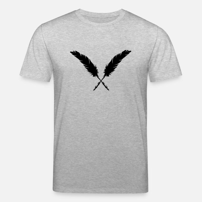 Füllfeder - Stanley/Stella Unisex Bio-T-Shirt CREATOR  - Grau meliert