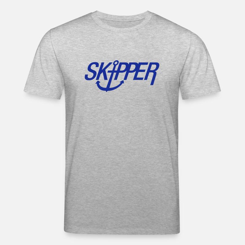 skipper_1f1 - Stanley/Stella Unisex Bio-T-Shirt CREATOR  - Grau meliert