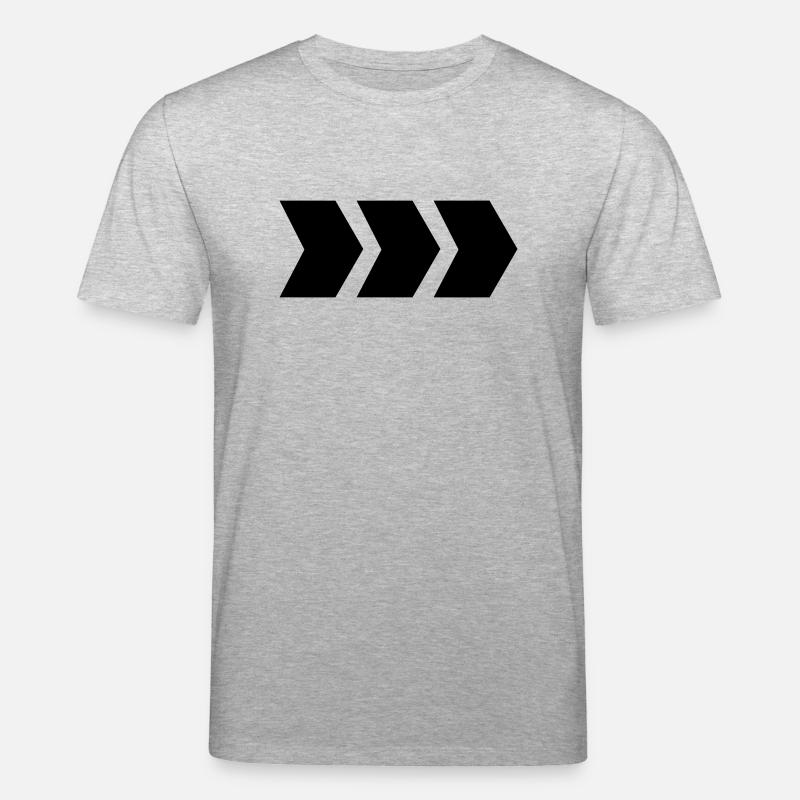 pfeil - Stanley/Stella Unisex Bio-T-Shirt CREATOR  - Grau meliert