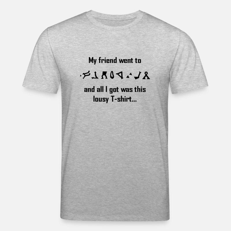 Atlantis - Stanley/Stella Unisex Bio-T-Shirt CREATOR  - Grau meliert