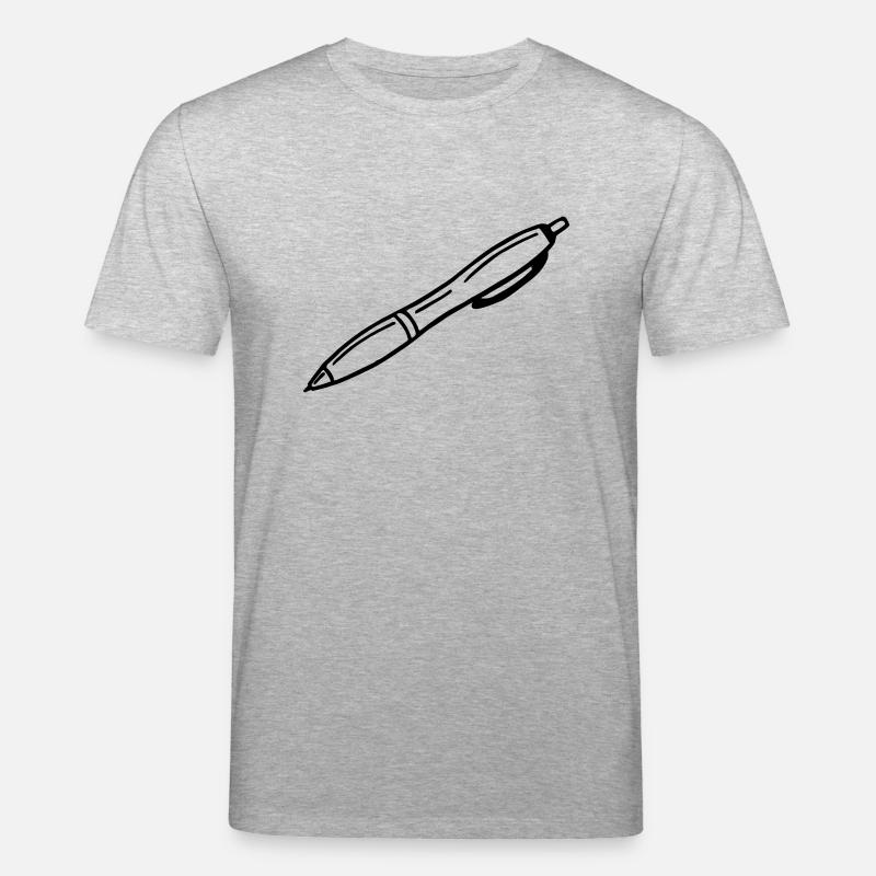 Kugelschreiber - Stanley/Stella Unisex Bio-T-Shirt CREATOR  - Grau meliert